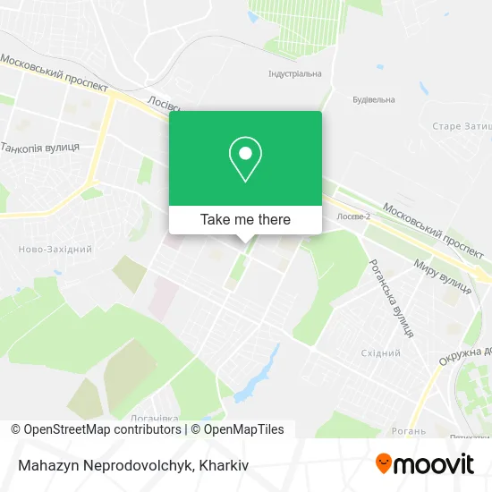 Карта Mahazyn Neprodovolchyk