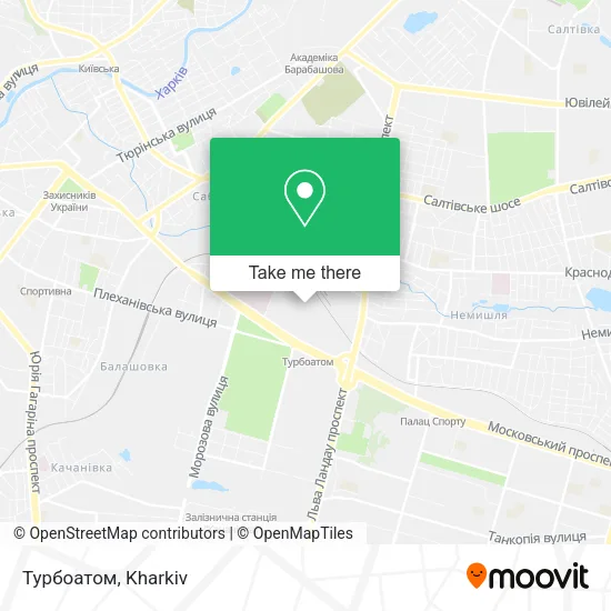 Карта Турбоатом
