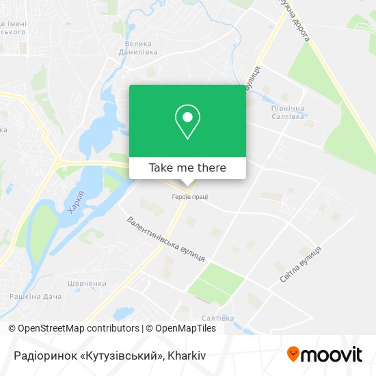 Радіоринок «Кутузівський» map