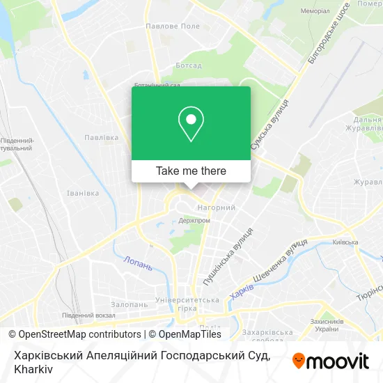 Карта Харківський Апеляційний Господарський Суд