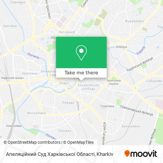 Апеляційний Суд Харківської Області map