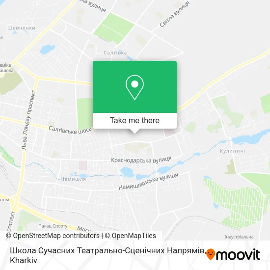 Карта Школа Сучасних Театрально-Сценічних Напрямів