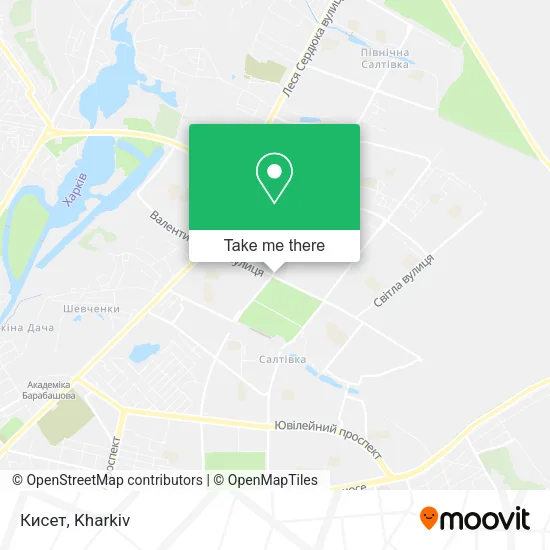 Карта Кисет