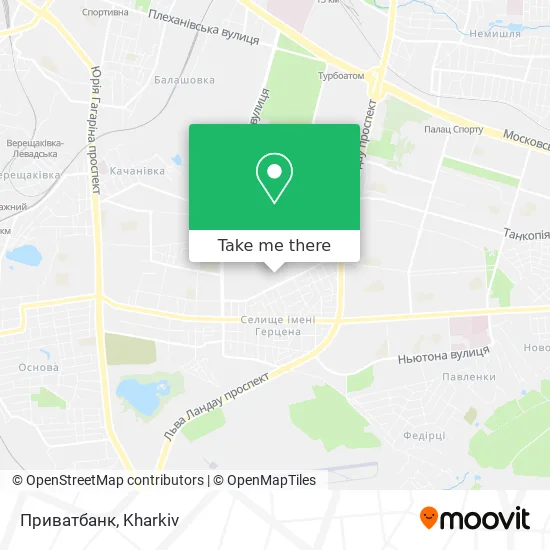 Карта Приватбанк