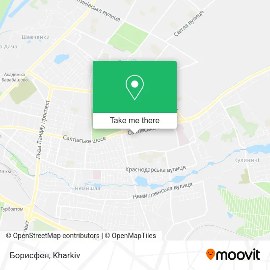 Карта Борисфен