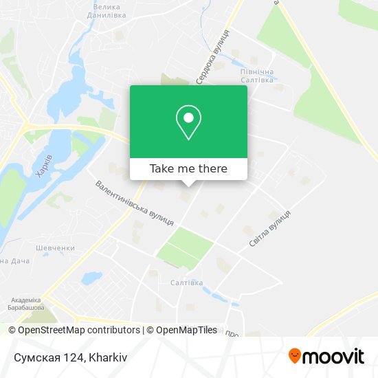Сумская 124 map