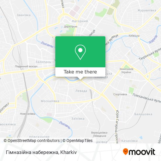 Гімназійна набережна map