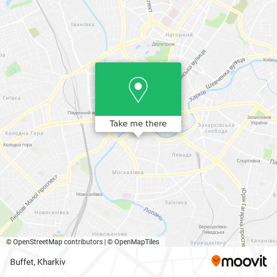 Карта Buffet