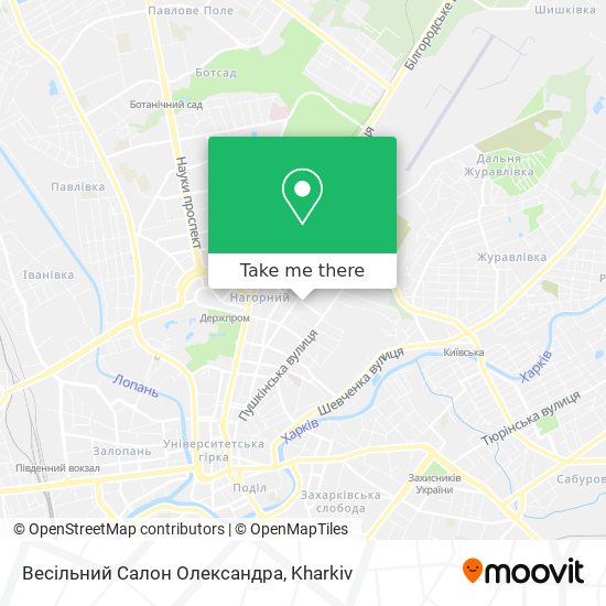 Весільний Салон Олександра map