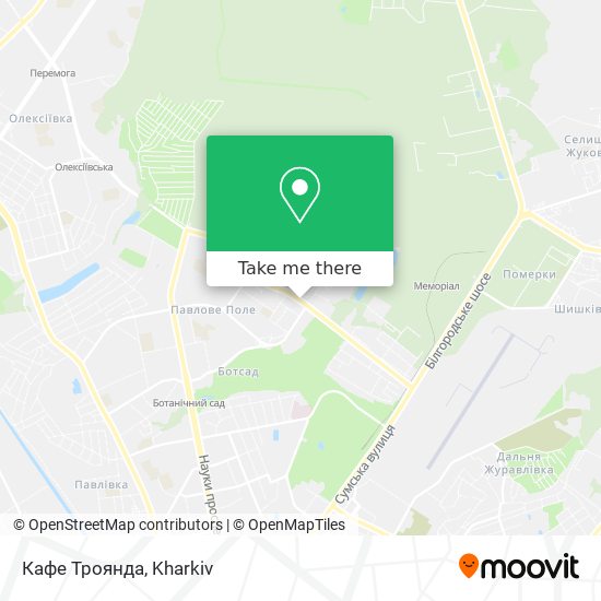 Кафе Троянда map
