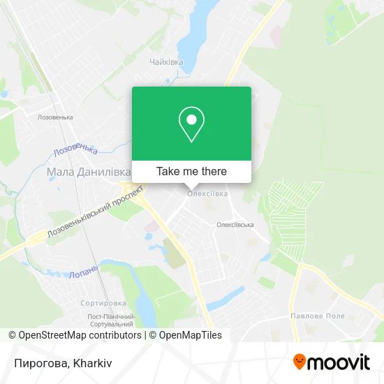 Карта Пирогова