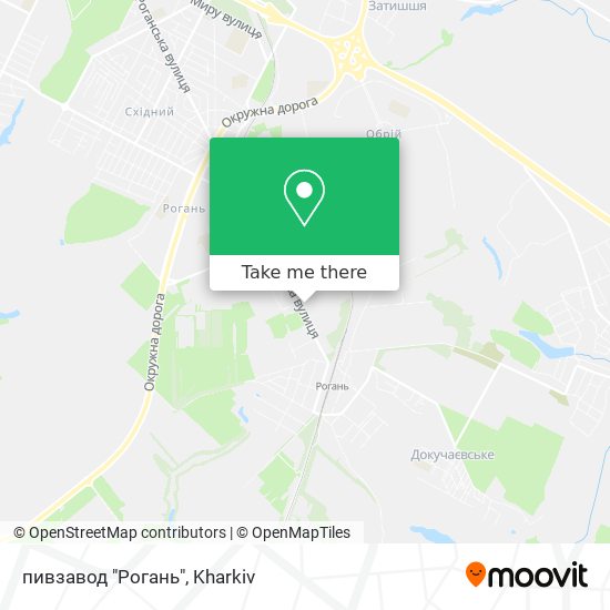 пивзавод "Рогань" map