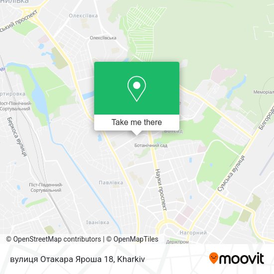 вулиця Отакара Яроша 18 map