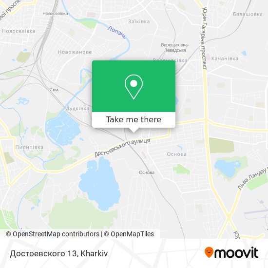Достоевского 13 map