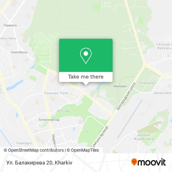 Ул. Балакирева 20 map
