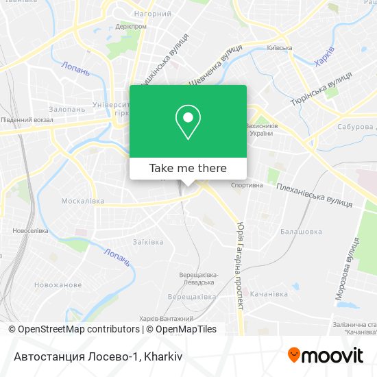 Автостанция Лосево-1 map