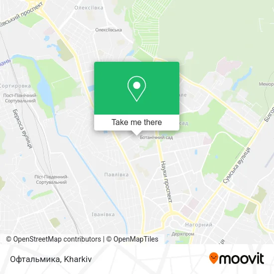 Карта Офтальмика