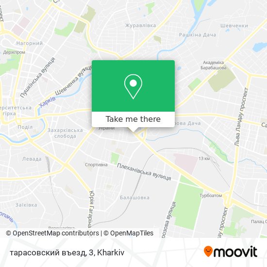 тарасовский въезд, 3 map