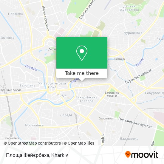 Площа Фейєрбаха map