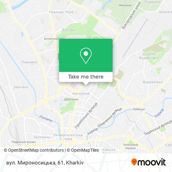 вул. Мироносицька, 61 map