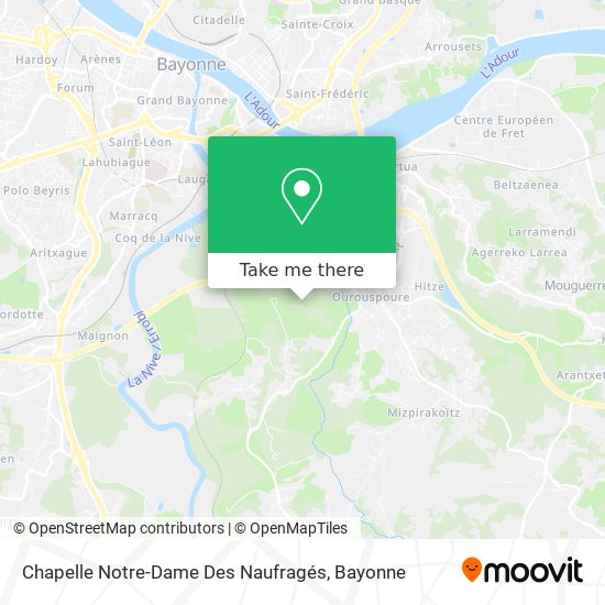 Chapelle Notre-Dame Des Naufragés map