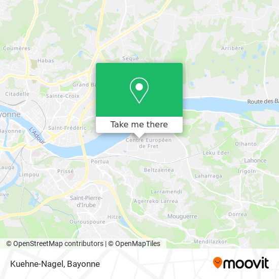 Kuehne-Nagel map