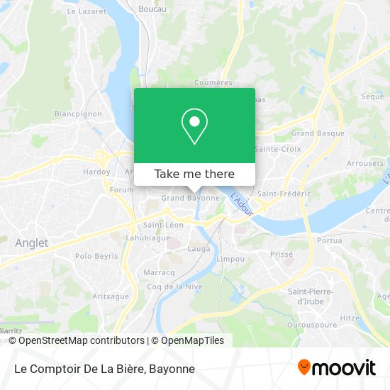 Le Comptoir De La Bière map