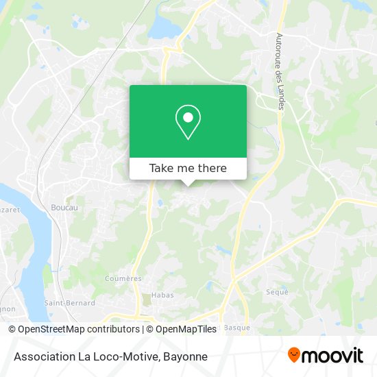 Association La Loco-Motive map