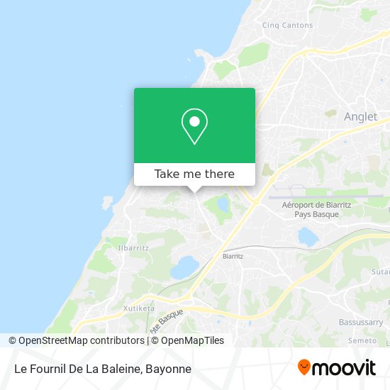 Le Fournil De La Baleine map