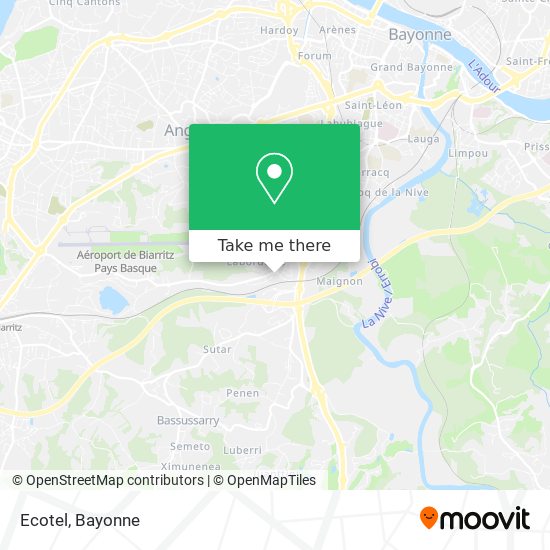 Ecotel map