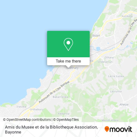 Amis du Musee et de la Bibliotheque Association map