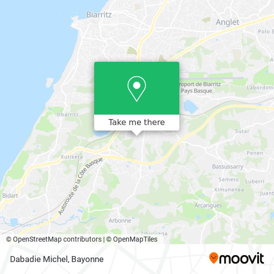 Dabadie Michel map