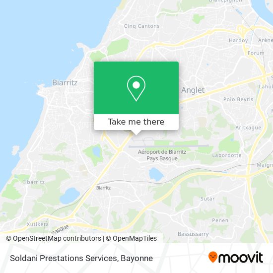 Soldani Prestations Services map