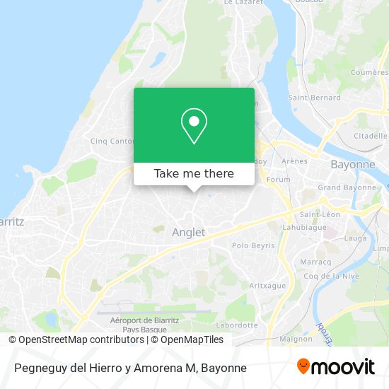 Pegneguy del Hierro y Amorena M map