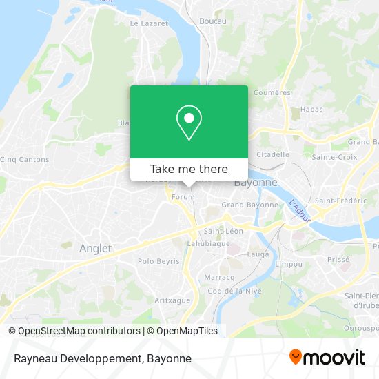 Mapa Rayneau Developpement