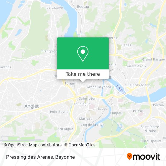 Pressing des Arenes map