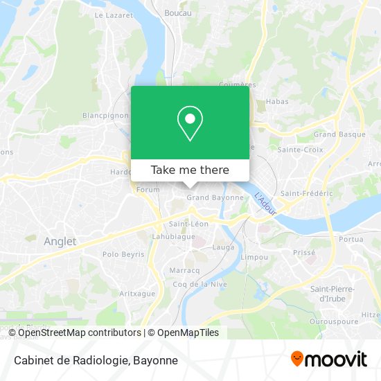 Cabinet de Radiologie map