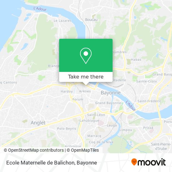 Ecole Maternelle de Balichon map