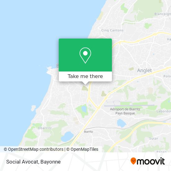 Social Avocat map