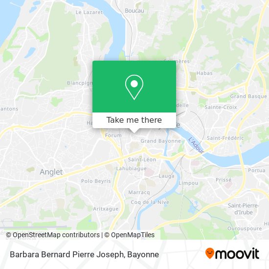 Barbara Bernard Pierre Joseph map
