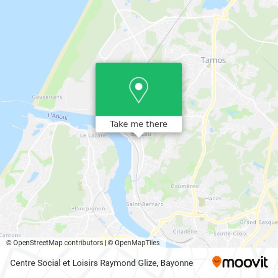 Centre Social et Loisirs Raymond Glize map