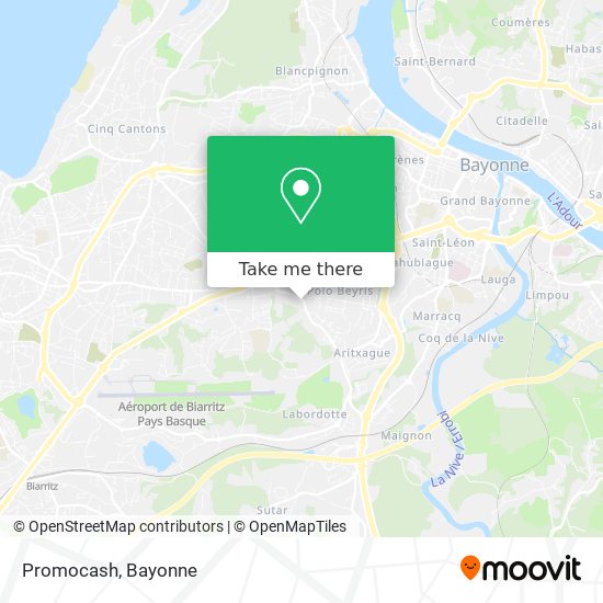 Promocash map