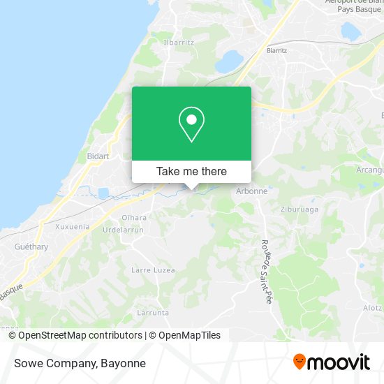 Sowe Company map