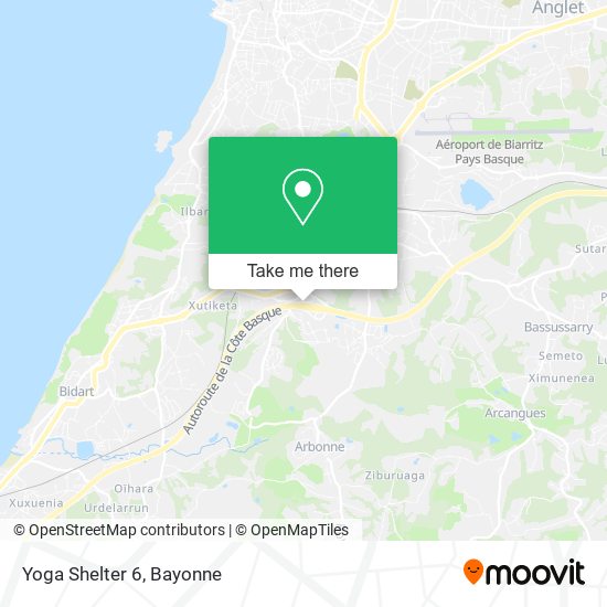 Yoga Shelter 6 map