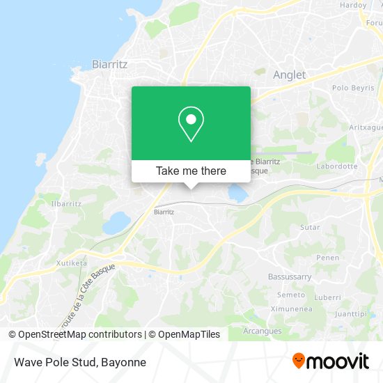 Wave Pole Stud map