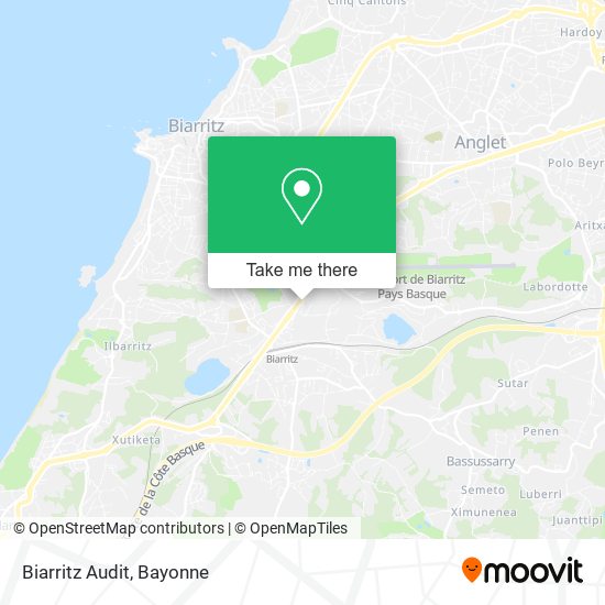 Biarritz Audit map