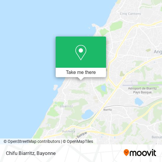 Mapa Chifu Biarritz