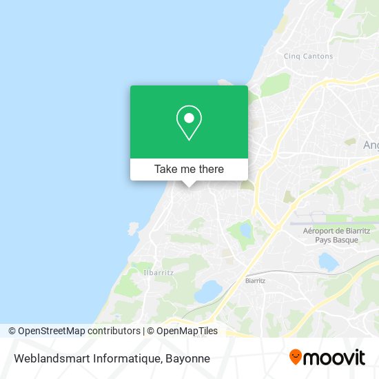 Mapa Weblandsmart Informatique