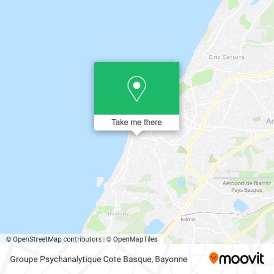 Groupe Psychanalytique Cote Basque map