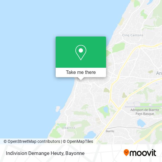 Indivision Demange Heuty map